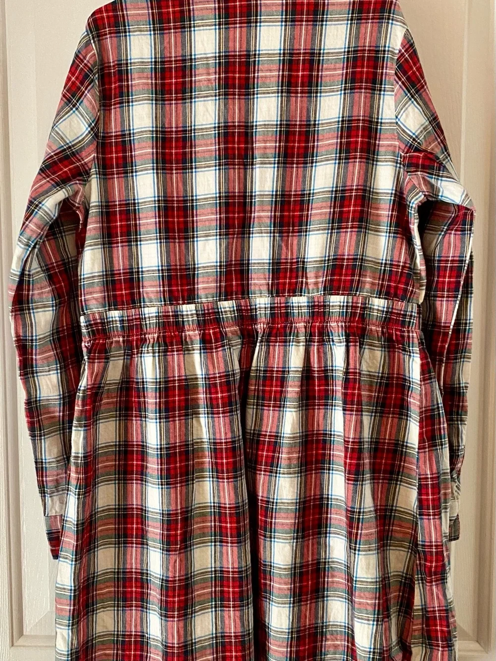 GAP cozy plaid
